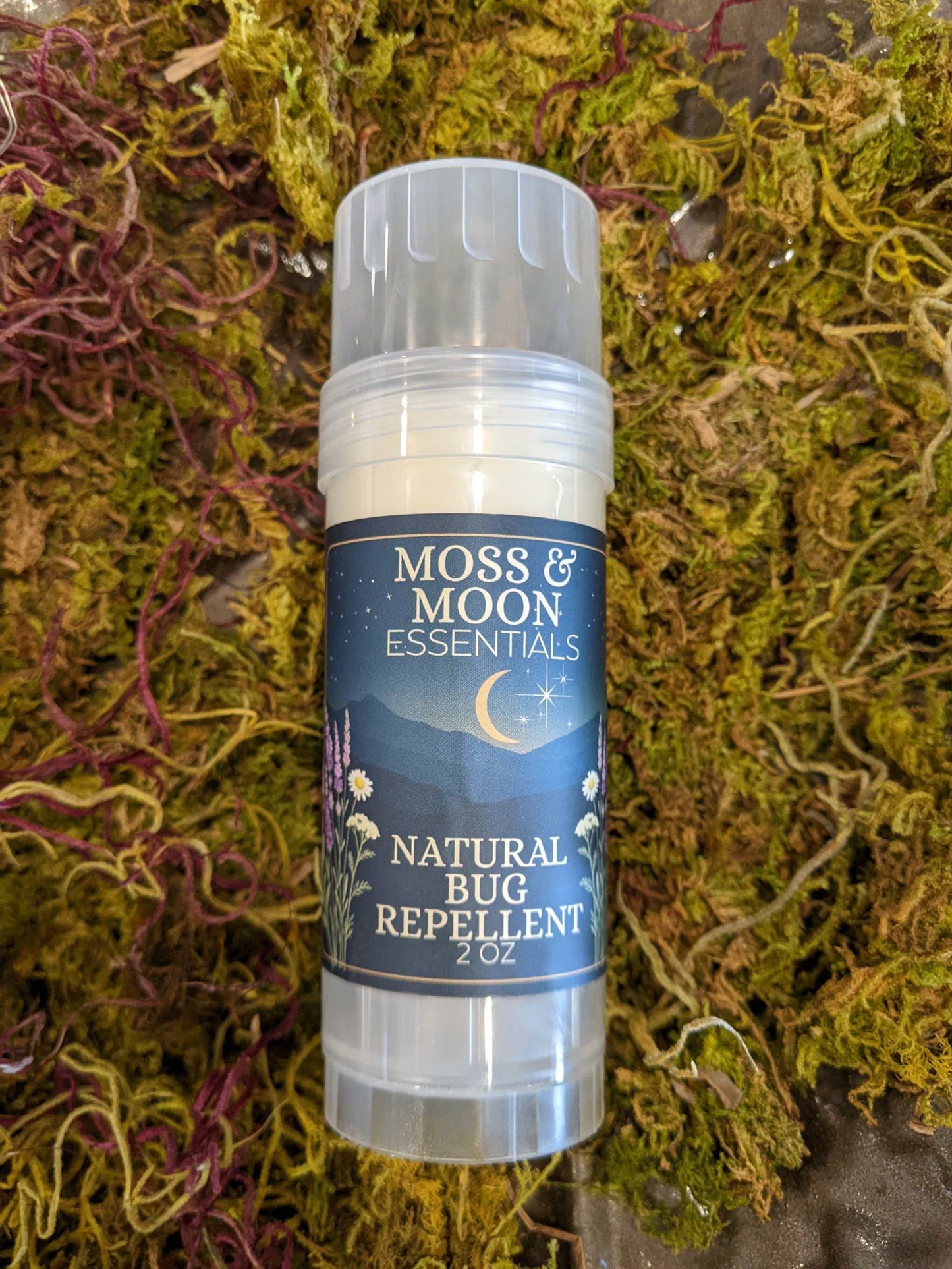 Natural Fly Repellent Stick with essential oils, no harsh chemicals.