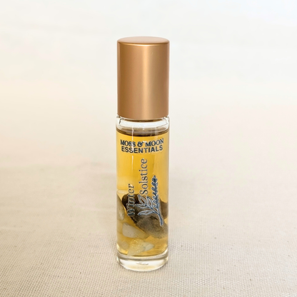 2025 Fall-Winter Crystal Infused Aromatherapy Essential Oil Natural Perfume