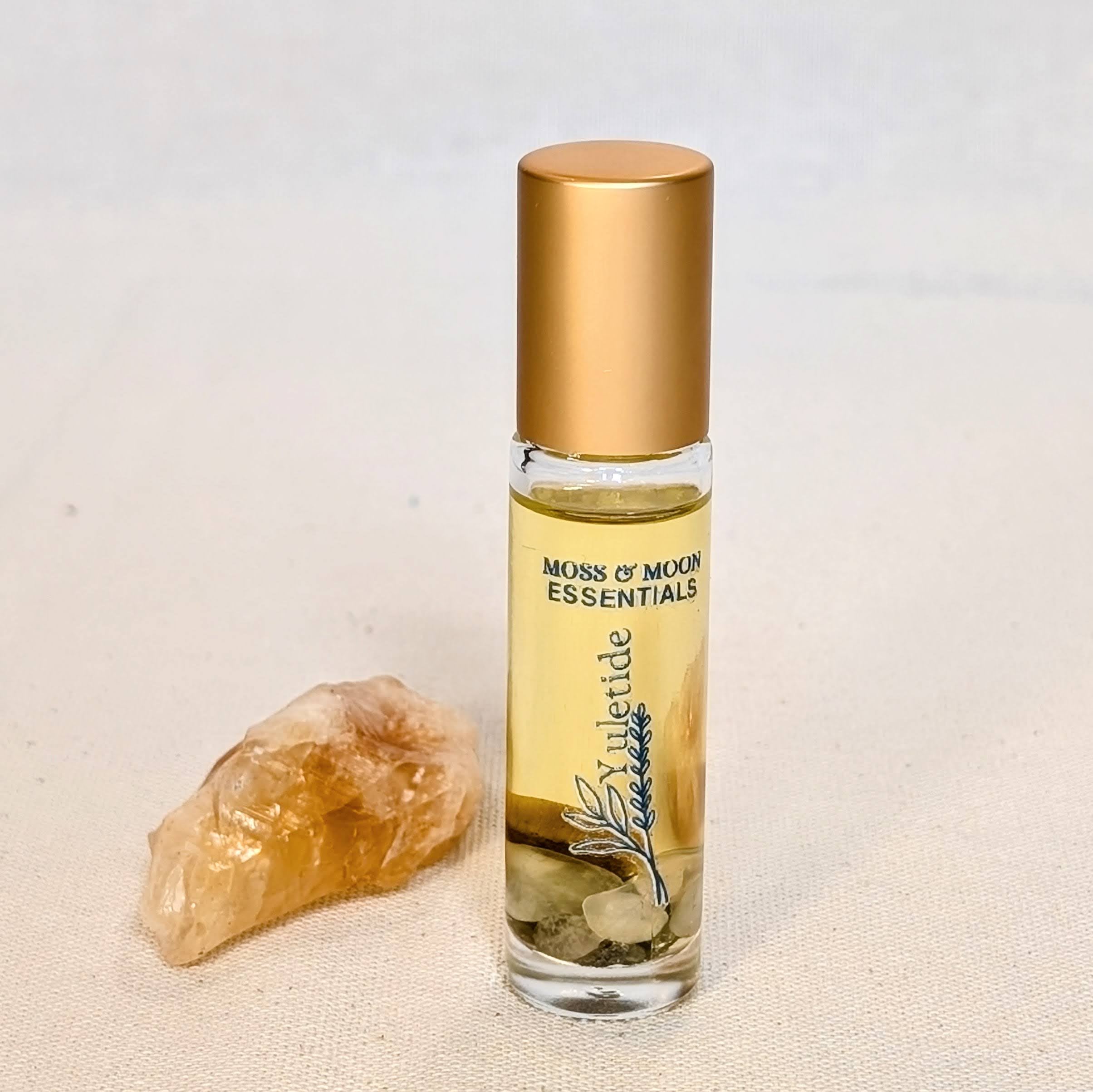 roll-on bottle of natural perfume